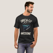 Whales Watch Dolphin Pottwhal  Saying Orca Whale   T-shirt (Voorkant volledig)