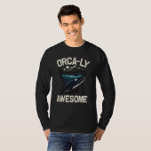 Whales Watch Dolphin Pottwhal  Saying Orca Whale   T-shirt (Voorkant volledig)