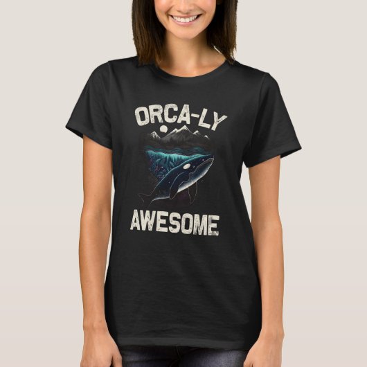 Whales Watch Dolphin Pottwhal  Saying Orca Whale   T-shirt (Voorkant)