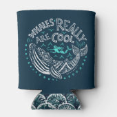 WHALES ZIJN ECHT KOOL Kuststrand Koelbox Blikjeskoeler (Achterkant)