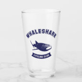 Whaleshark Cycling Club Glas (Voorkant)