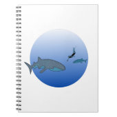 Whaleshark Watching Notitieboek (Voorkant)