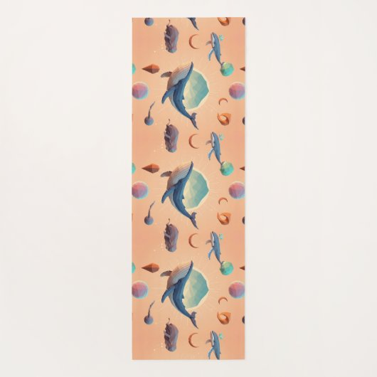 Whaleverse Yoga Mat (Achterkant)