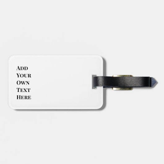 Whaley Awesome Funny Whale Pun Design Bagagelabel (Achterkant horizontaal)