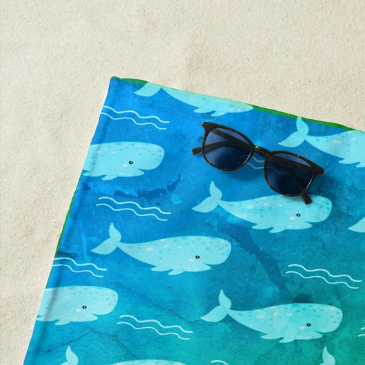 Whaley Cool Beach Handdoek – Custom Name Edition! (In situ)