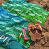 Whaley Cool Beach Handdoek – Custom Name Edition!
