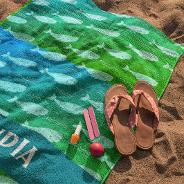 Whaley Cool Beach Handdoek – Custom Name Edition!