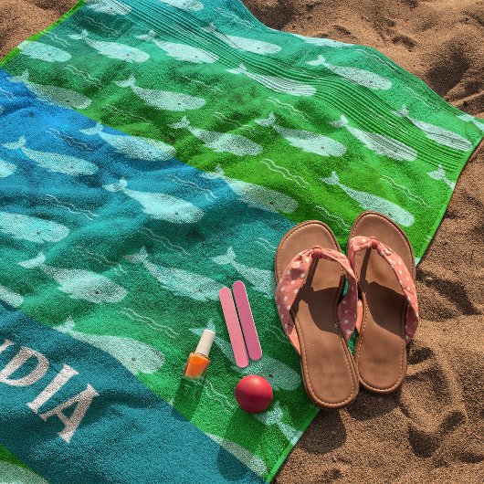 Whaley Cool Beach Handdoek – Custom Name Edition!