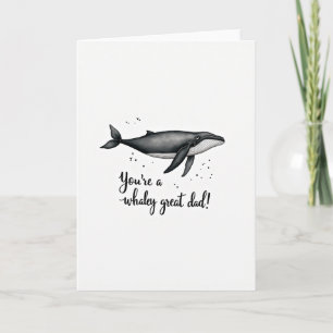 Whaley Geweldige Vader Kunstkaart Kaart