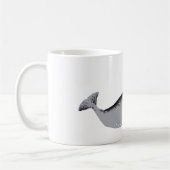 Whaley Good Coffee Text Narwhal Whale Koffiemok (Links)