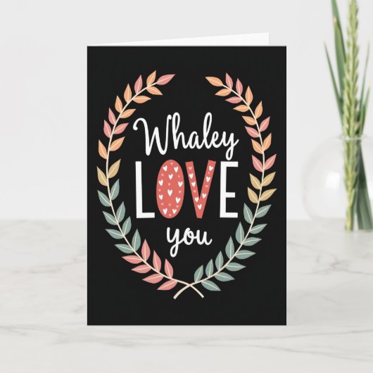 Whaley Love You Special Card Kaart (Voorkant)