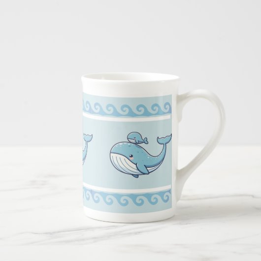 Whaley Schattige Baby Porselein Kop (Rechts)