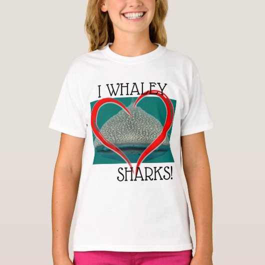 Whaley Shark Love T-shirt (Voorkant)