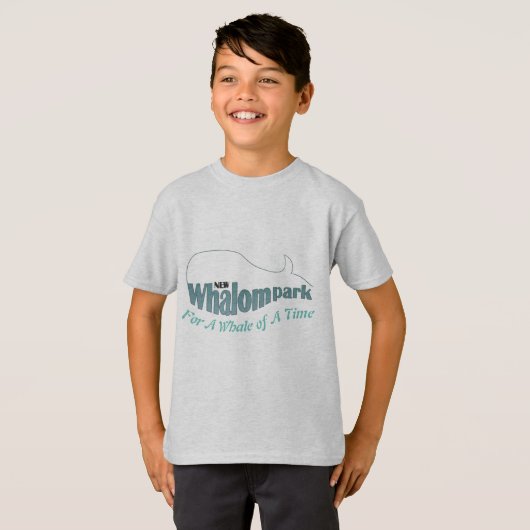 Whalom Park Classic Whale Kinder T-shirt (Voorkant volledig)