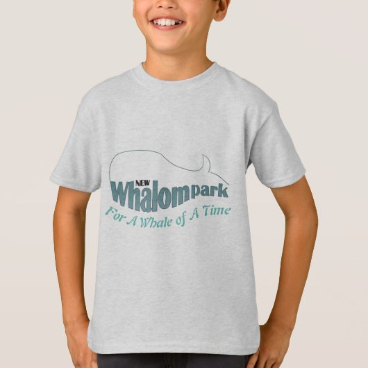 Whalom Park Classic Whale Kinder T-shirt (Voorkant)