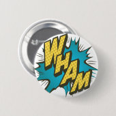 WHAM 2 RONDE BUTTON 5,7 CM (Voorkant /achterkant)