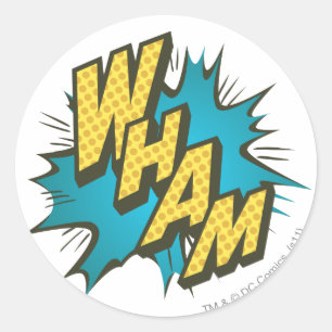WHAM 2 RONDE STICKER
