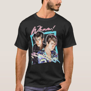 Wham 80s  Stijlontwerp T-shirt