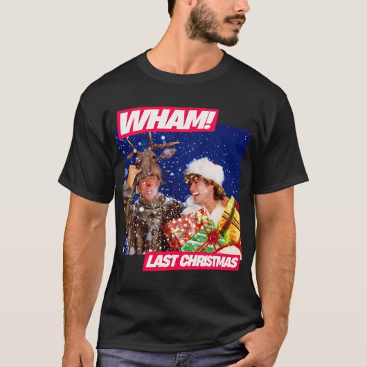 Wham afgelopen Kerstmis T-shirt (Voorkant)
