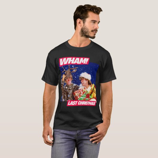 Wham afgelopen Kerstmis T-shirt (Voorkant volledig)