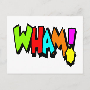 Wham. Briefkaart