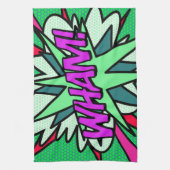 WHAM Comic Book Cool Modern Theedoek (Verticaal)