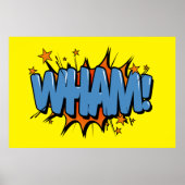 Wham - Comic Sign/Poster Poster (Voorkant)