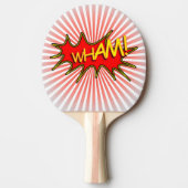 Wham explosie. Hoesje-Mate iPhone hoesje Tafeltennisbatje (Voorkant)