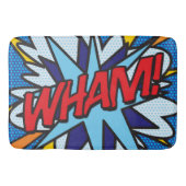 WHAM Fun Retro Comic Book Pop Art Badmat (Voorkant)