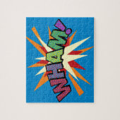 WHAM Fun Retro Comic Book Pop Art Legpuzzel (Verticaal)