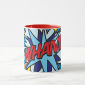 WHAM Fun Retro Comic Book Pop Art Mok (Midden)
