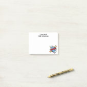 WHAM Gepersonaliseerd Plezier Modern Eenvoudig Post-it® Notes (Op bureau)