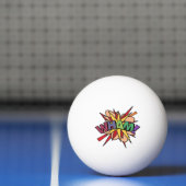 WHAM Grappige Moderne Koele Strip Pingpongbal (Net)