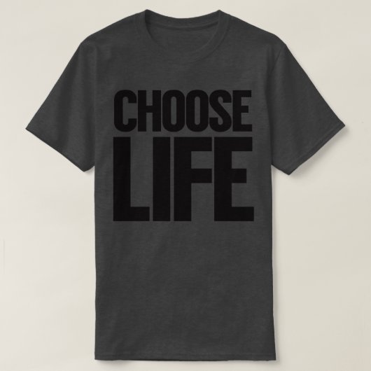 WHAM Kies het leven T-shirt (Design voorkant)