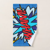 WHAM Leuke Retro Stripboek Pop Art Bad Handdoek (Handdoek)