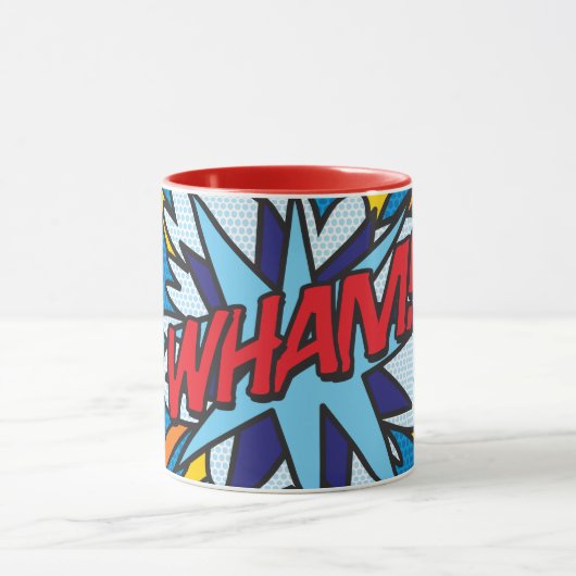 WHAM Leuke Retro Stripboek Pop Art Mok (Midden)