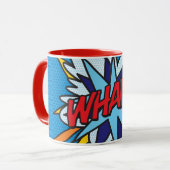 WHAM Leuke Retro Stripboek Pop Art Mok (Voorkant links)