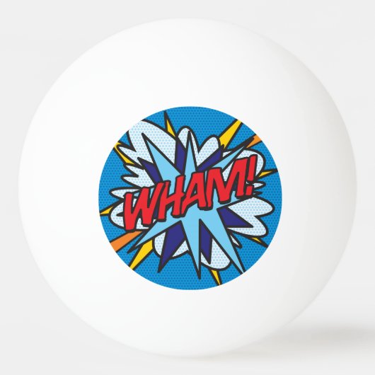 WHAM Leuke stripboek Cool Modern Pingpongbal (Voorkant)