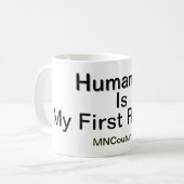 Wham-O Ultimate UPA goedgekeurd 175g Frisbee Flyin Koffiemok (Voorkant links)