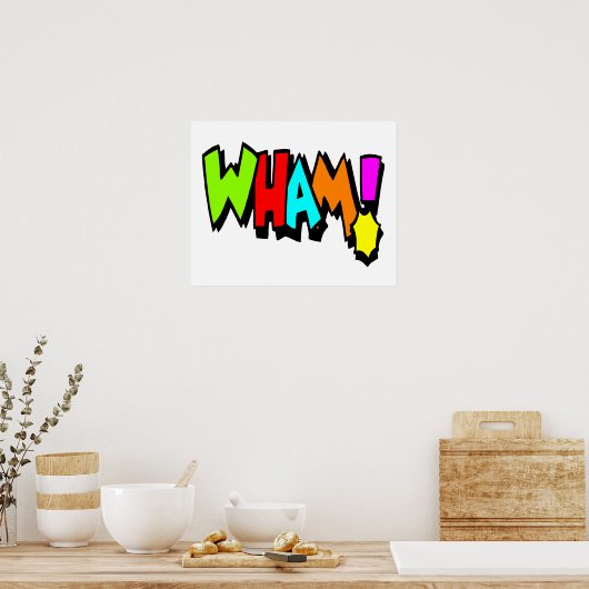 Wham. Poster (Keuken)