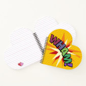 WHAM POW Leuke Retro Stripboek Notitieboek (Binnen)