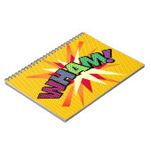 WHAM Pret Retro Stripboek Pop Art Notitieboek (Linkerzijde)