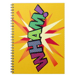 WHAM Pret Retro Stripboek Pop Art Notitieboek