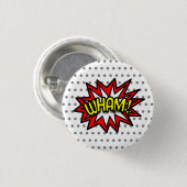 WHAM! RONDE BUTTON 3,2 CM (Voorkant /achterkant)