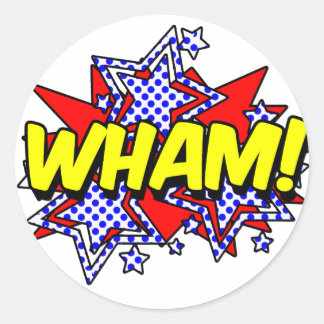WHAM! Sticker
