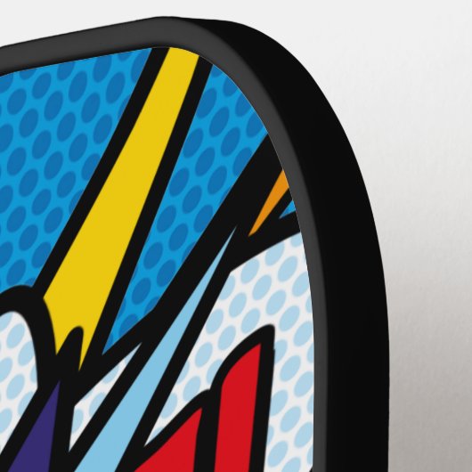 WHAM Stripboek Modern Pickleball Paddle (Links Detail)