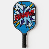 WHAM Stripboek Modern Pickleball Paddle (Achterkant)