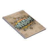 WHAM! stripboek Steampunk Pop Notitieboek (Rechterzijde)
