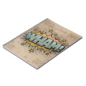 WHAM! stripboek Steampunk Pop Notitieboek (Linkerzijde)