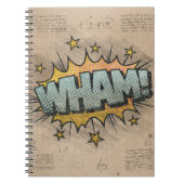 WHAM!  stripboek Steampunk Pop Notitieboek (Voorkant)